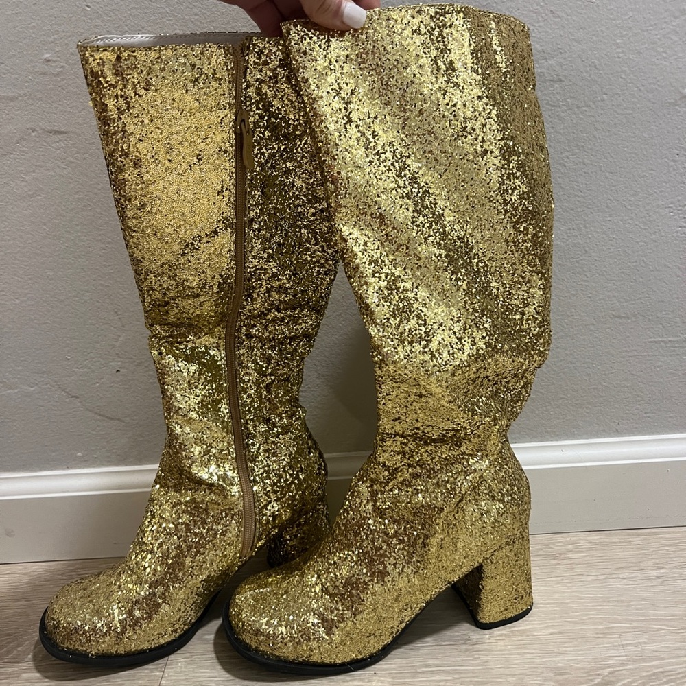 Ellie GoGo Glitter Boots